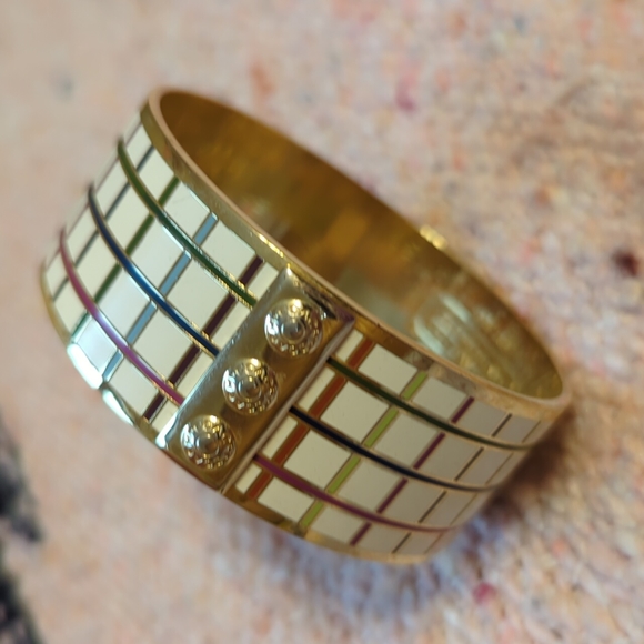 Coach Tattersall cuff bracelet 😍 - Picture 3 of 5